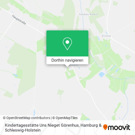 Kindertagesstätte Uns Nieget Görenhus Karte