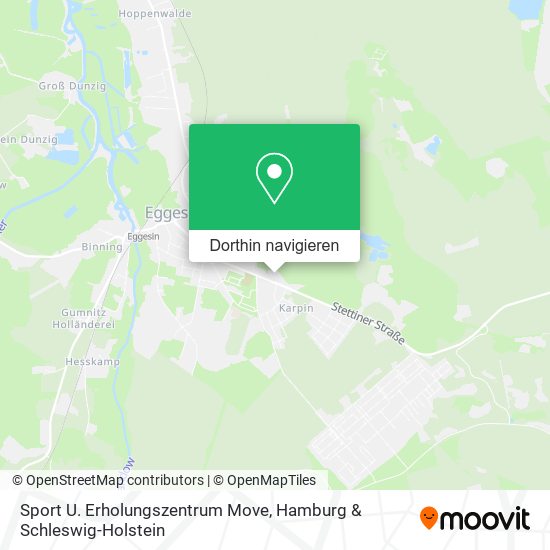 Sport U. Erholungszentrum Move Karte