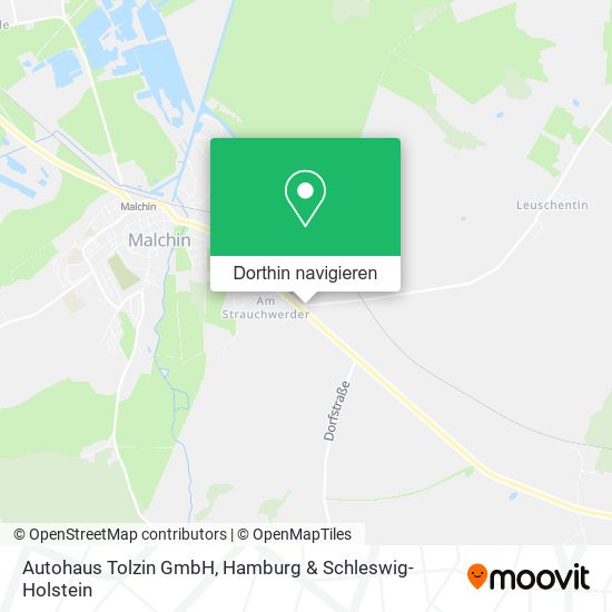 Autohaus Tolzin GmbH Karte