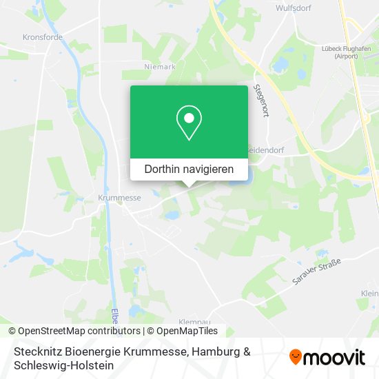 Stecknitz Bioenergie Krummesse Karte