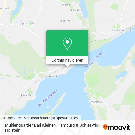 Mühlenquartier Bad Kleinen Karte