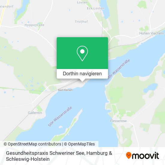 Gesundheitspraxis Schweriner See Karte