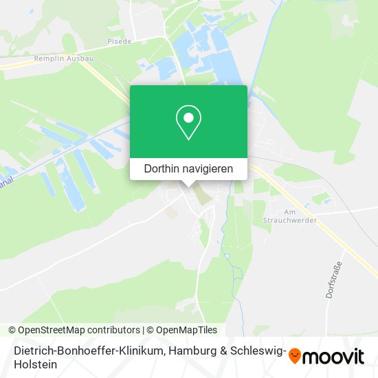Dietrich-Bonhoeffer-Klinikum Karte