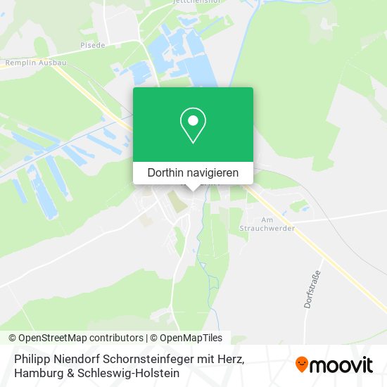 Philipp Niendorf Schornsteinfeger mit Herz Karte
