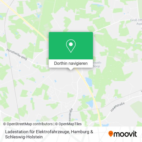 Ladestation für Elektrofahrzeuge Karte