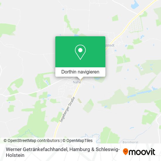 Werner Getränkefachhandel Karte