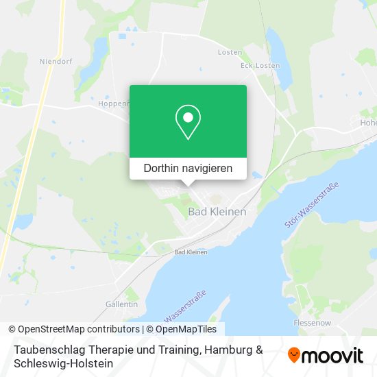Taubenschlag Therapie und Training Karte