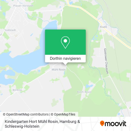 Kindergarten Hort Mühl Rosin Karte