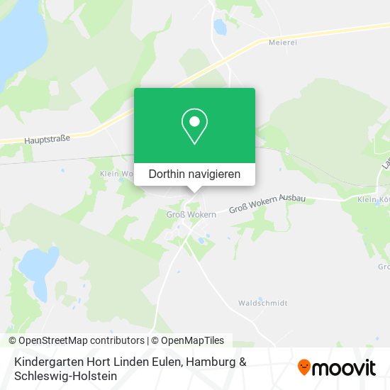 Kindergarten Hort Linden Eulen Karte