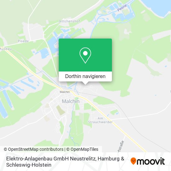 Elektro-Anlagenbau GmbH Neustrelitz Karte