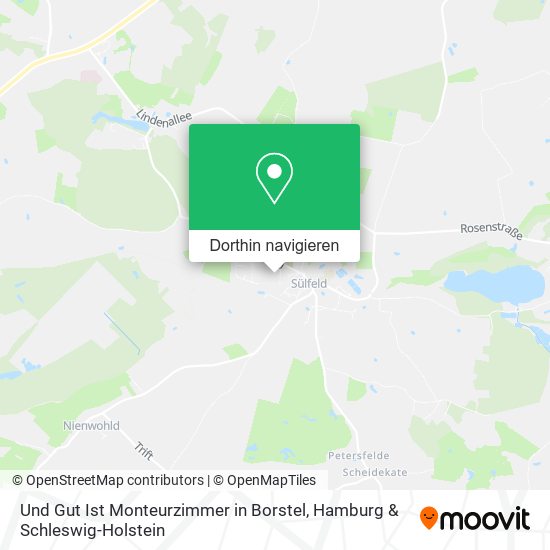 Und Gut Ist Monteurzimmer in Borstel Karte