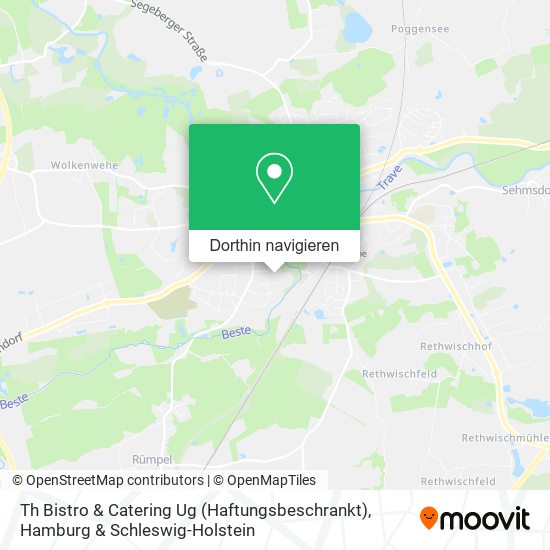 Th Bistro & Catering Ug (Haftungsbeschrankt) Karte