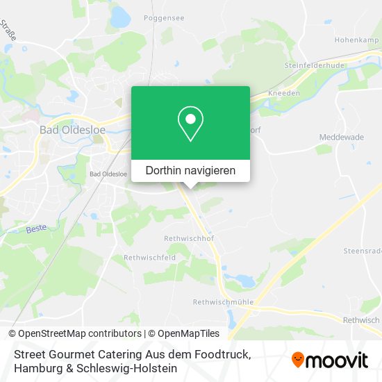 Street Gourmet Catering Aus dem Foodtruck Karte
