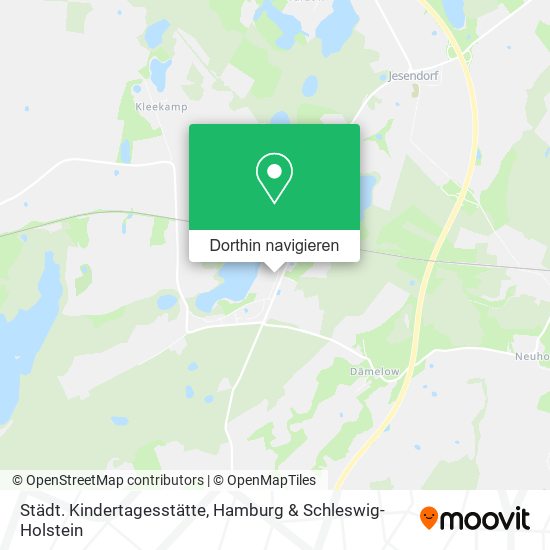 Städt. Kindertagesstätte Karte