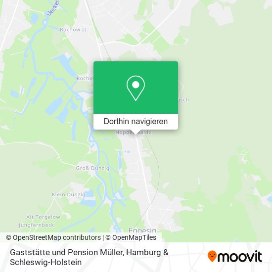 Gaststätte und Pension Müller Karte