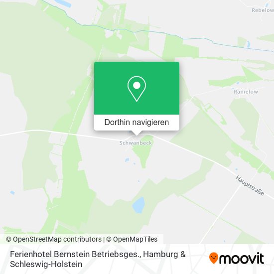 Ferienhotel Bernstein Betriebsges. Karte