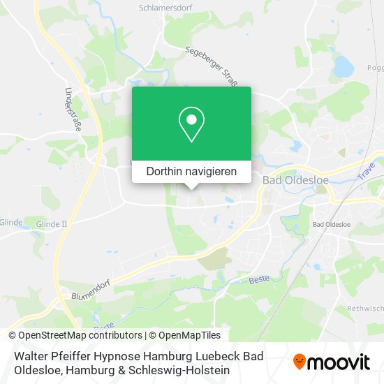 Walter Pfeiffer Hypnose Hamburg Luebeck Bad Oldesloe Karte