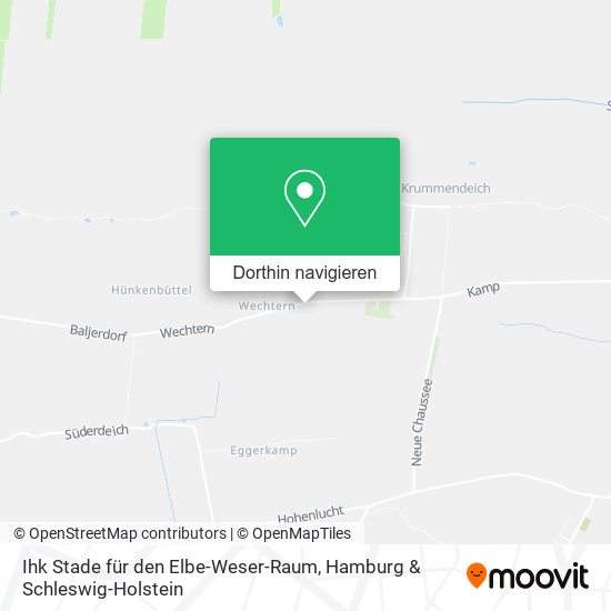 Ihk Stade für den Elbe-Weser-Raum Karte