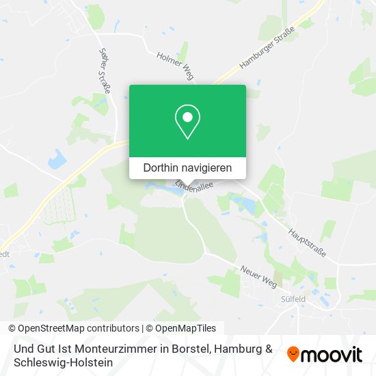 Und Gut Ist Monteurzimmer in Borstel Karte