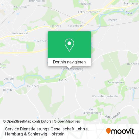Service Dienstleistungs Gesellschaft Lehrte Karte