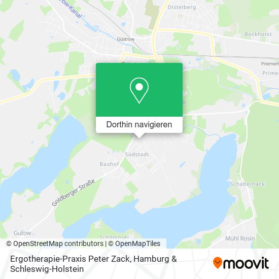 Ergotherapie-Praxis Peter Zack Karte