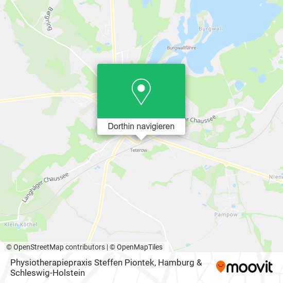 Physiotherapiepraxis Steffen Piontek Karte