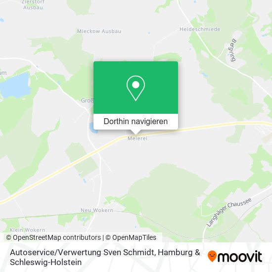 Autoservice / Verwertung Sven Schmidt Karte