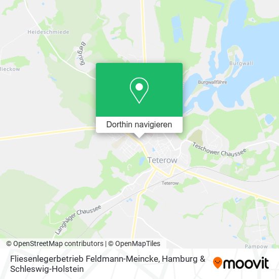 Fliesenlegerbetrieb Feldmann-Meincke Karte