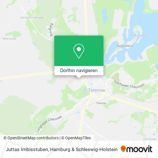 Juttas Imbisstuben Karte