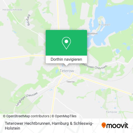 Teterower Hechtbrunnen Karte