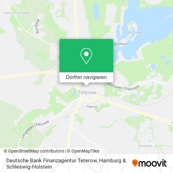Deutsche Bank Finanzagentur Teterow Karte