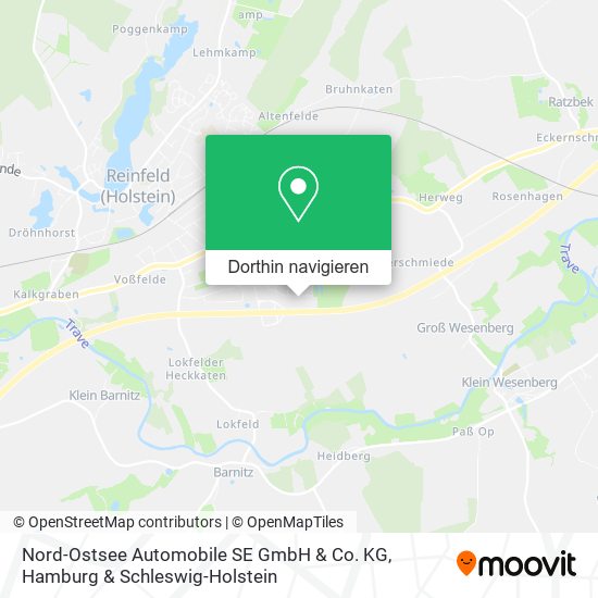 Nord-Ostsee Automobile SE GmbH & Co. KG Karte