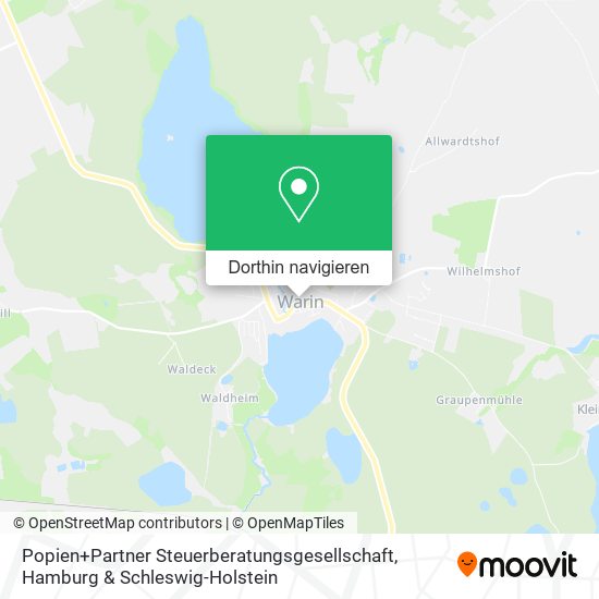 Popien+Partner Steuerberatungsgesellschaft Karte