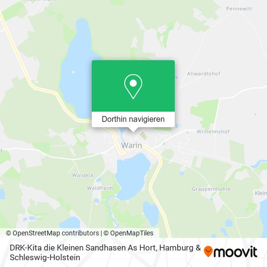 DRK-Kita die Kleinen Sandhasen As Hort Karte