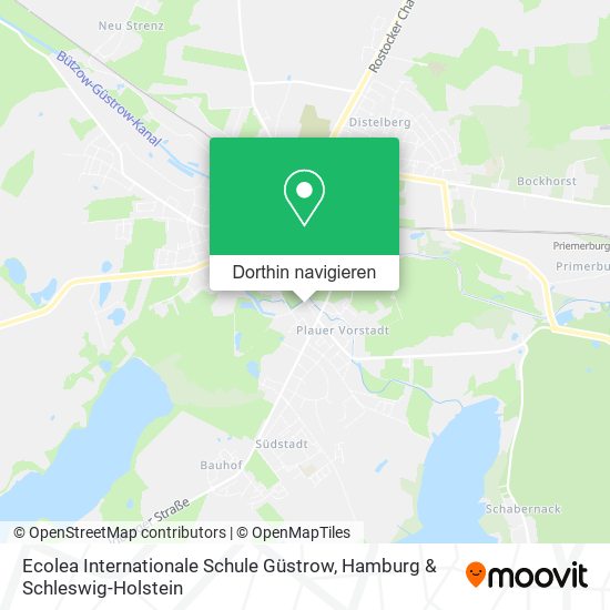 Ecolea Internationale Schule Güstrow Karte