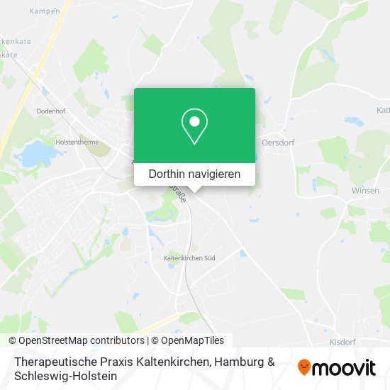 Therapeutische Praxis Kaltenkirchen Karte