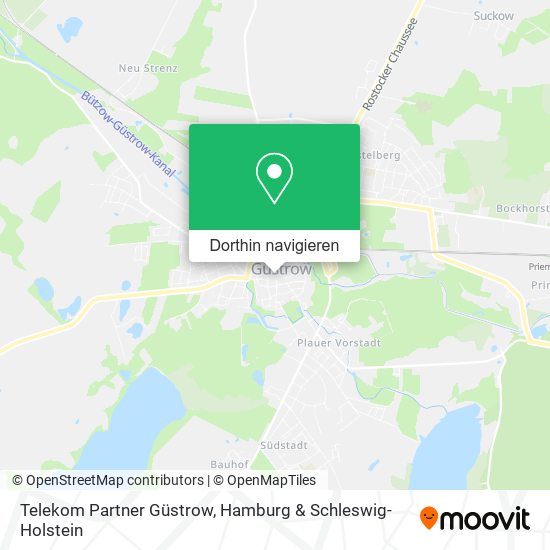 Telekom Partner Güstrow Karte