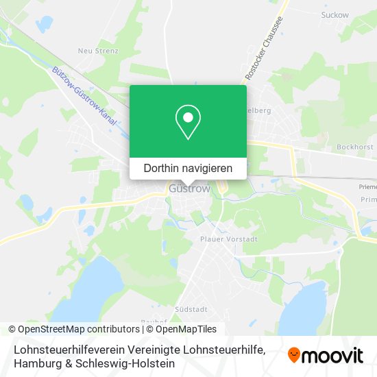 Lohnsteuerhilfeverein Vereinigte Lohnsteuerhilfe Karte