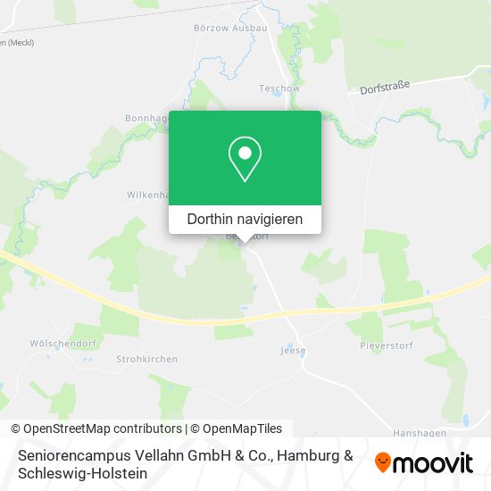 Seniorencampus Vellahn GmbH & Co. Karte