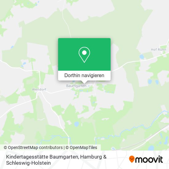 Kindertagesstätte Baumgarten Karte