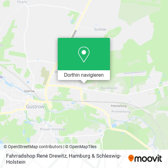Fahrradshop Renè Drewitz Karte