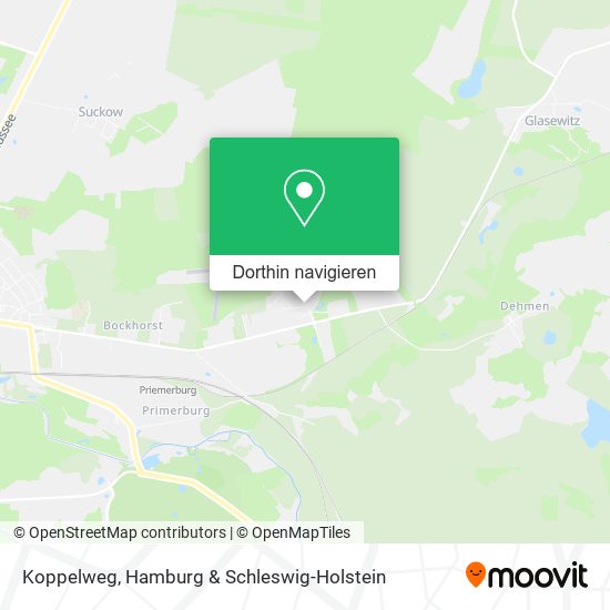 Koppelweg Karte