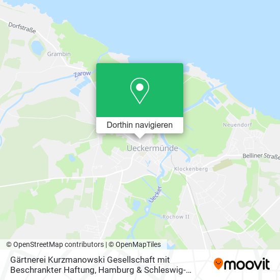 Gärtnerei Kurzmanowski Gesellschaft mit Beschrankter Haftung Karte