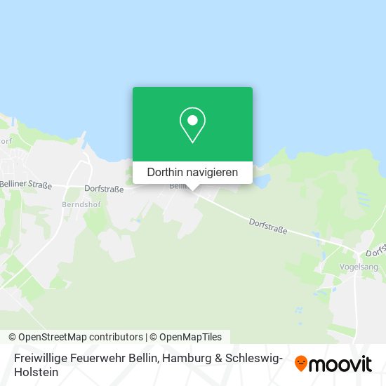 Freiwillige Feuerwehr Bellin Karte