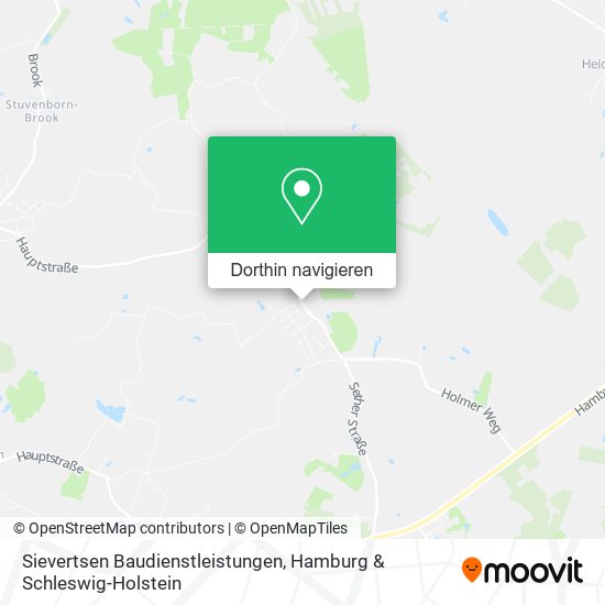 Sievertsen Baudienstleistungen Karte