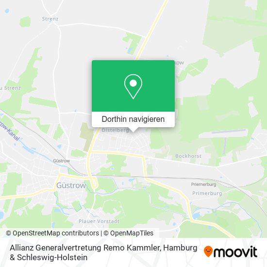 Allianz Generalvertretung Remo Kammler Karte