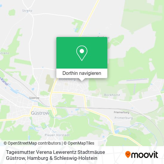 Tagesmutter Verena Lewerentz Stadtmäuse Güstrow Karte