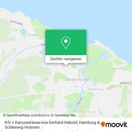 Kfz + Karosserieservice Gerhard Hebold Karte