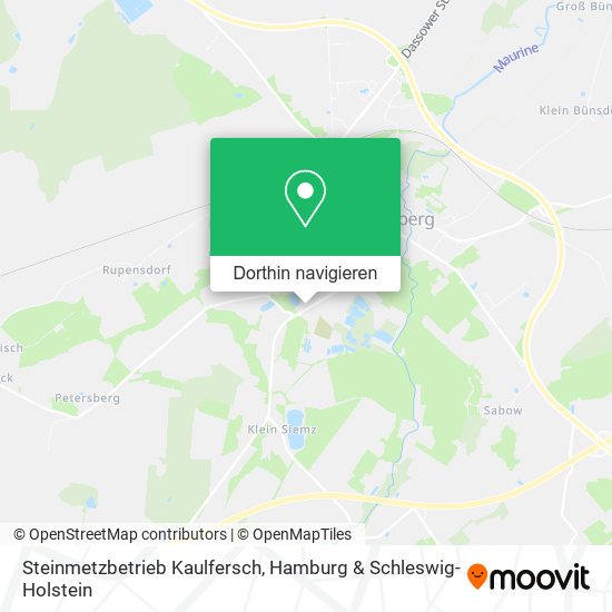 Steinmetzbetrieb Kaulfersch Karte