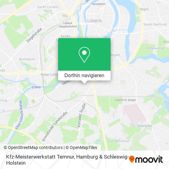 Kfz-Meisterwerkstatt Temnur Karte